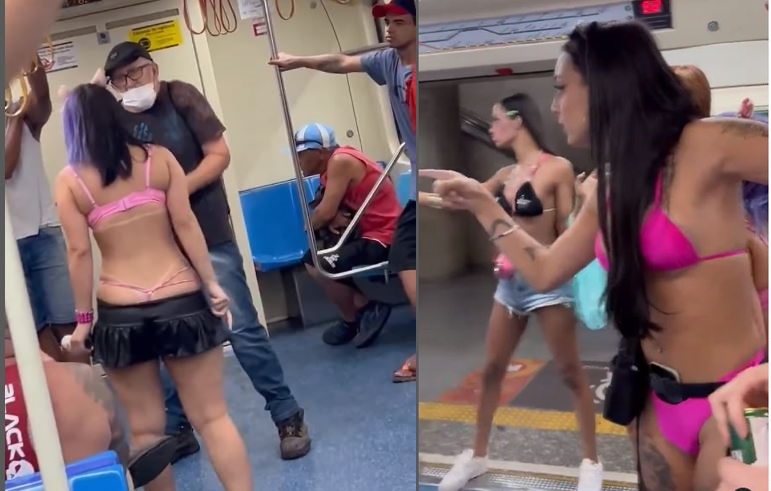 Capa: Criadora de conteúdo pornô na web acusa idoso de assédio em metrô de São Paulo