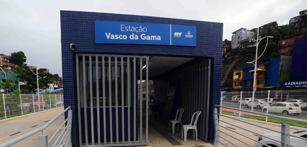 Capa: Estação BRT Vasco da Gama passa a funcionar a partir deste sábado (25)