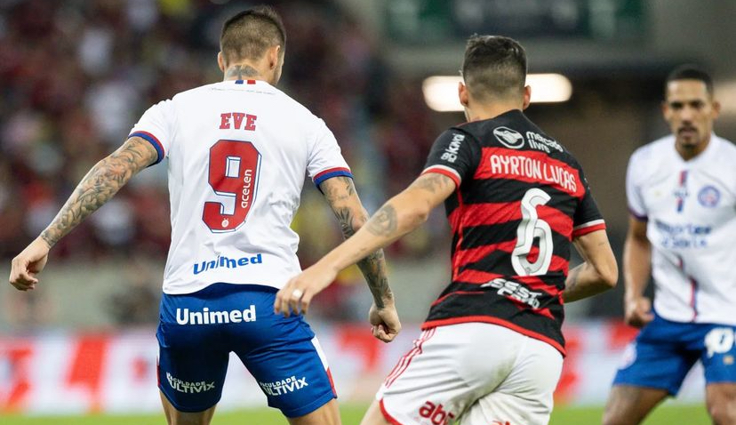 Capa: Bahia dá ‘apagão’ nos acréscimos e perde para o Flamengo no Maracanã