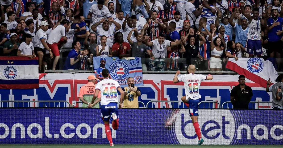 Capa: Bahia vence o Vasco na Fonte Nova e reassume a vice-liderança do Campeonato Brasileiro; Vejam os gols