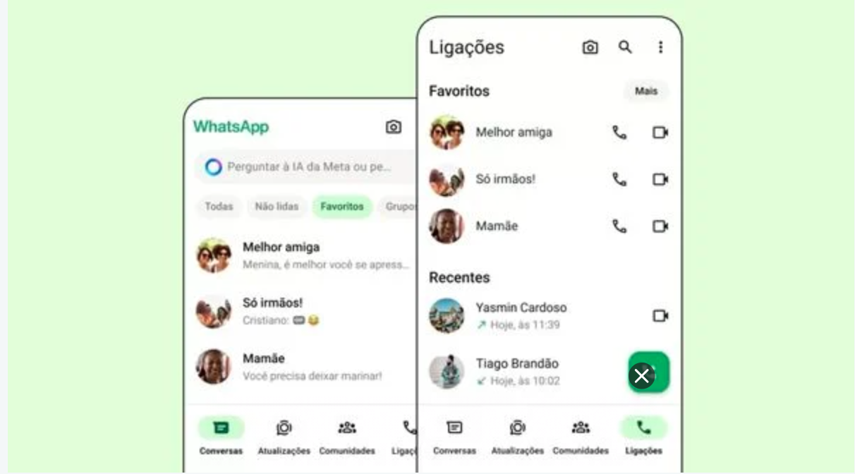 Capa: WhatsApp começa a liberar escolha de contatos favoritos; entenda como funciona