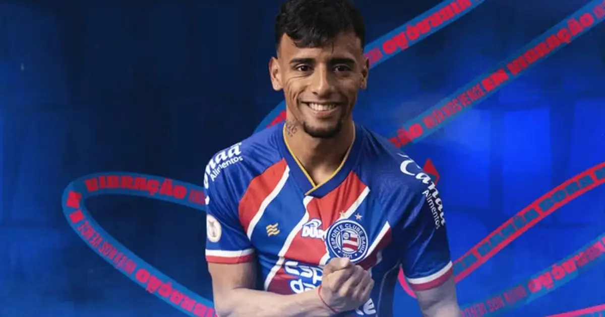 Capa: AGORA É A VERA: Lucho Rodríguez é apresentado oficialmente pelo Bahia; veja vídeo