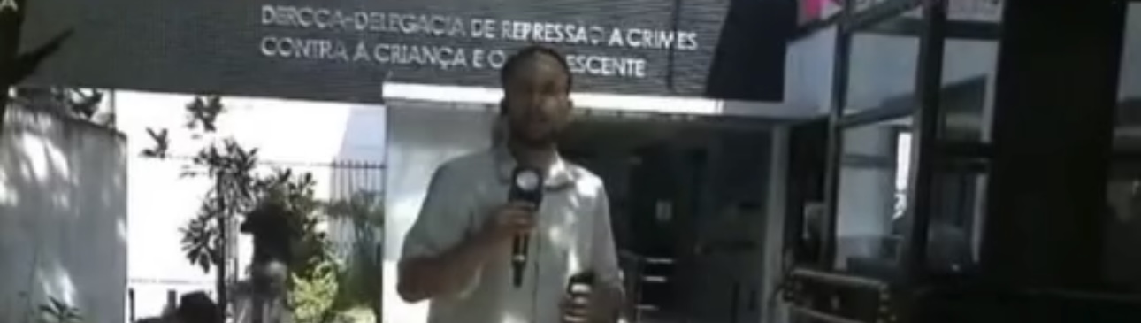 Capa: HOMEM AGRIDE REPÓRTER DO BALANÇO GERAL DURANTE PROGRAMA AO VIVO