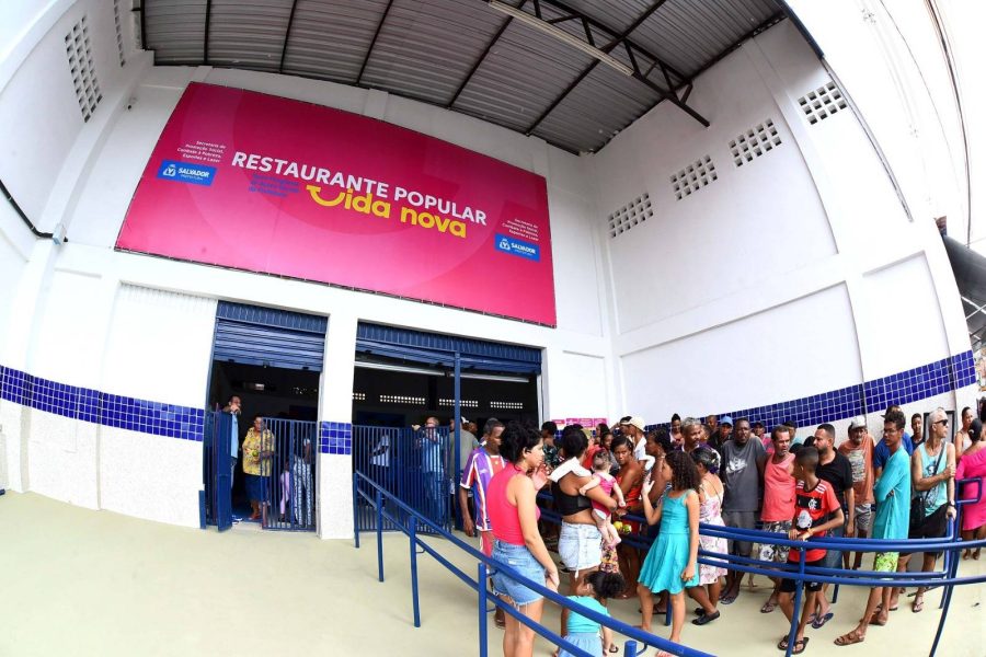 Capa: Prefeitura inaugura sétimo restaurante popular em Salvador