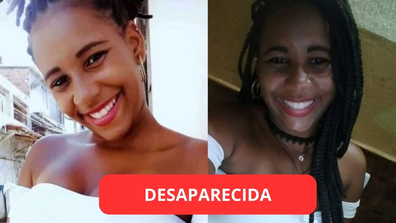 Capa: DESAPARECIDA: jovem de 24 anos some após sair de casa no bairro de Pirajá