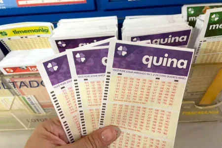 Capa: Quina acumula para R$ 9 milhões; sorteio será nesta segunda