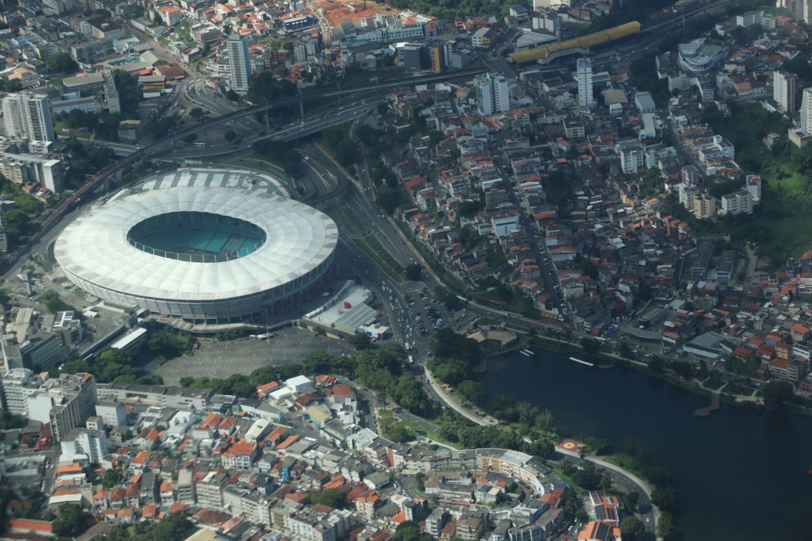 Capa: Reconhecimento Facial da SSP localiza foragido que tentou acessar a Fonte Nova para jogo do Bahia