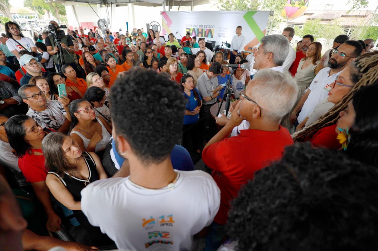 Capa: Integrado ao Bahia Pela Paz, CSU de Feira de Santana tem obra de requalificação iniciada pelo Governo do Estado