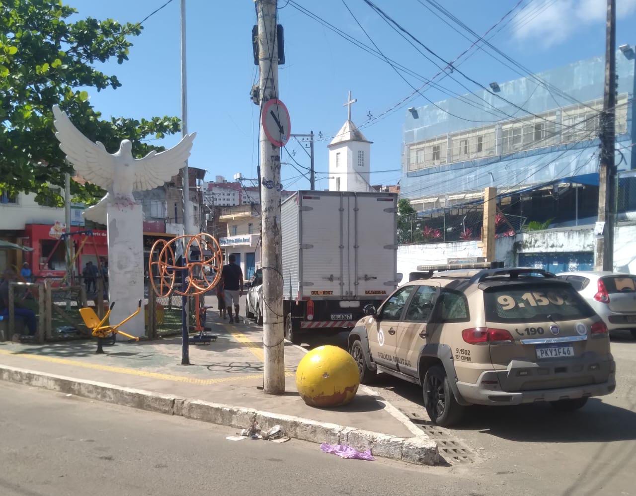 Capa: Patrulhamento reforçado no Bairro da Paz e nenhum ataque ao transporte público registrado