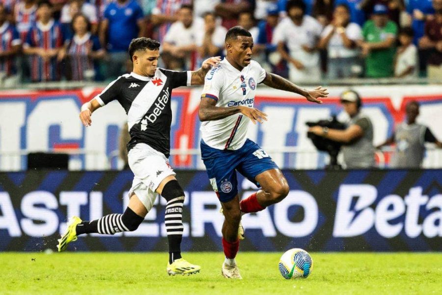 Capa: Vasco e Bahia encerram 31ª rodada do Brasileirão nesta segunda-feira (28)