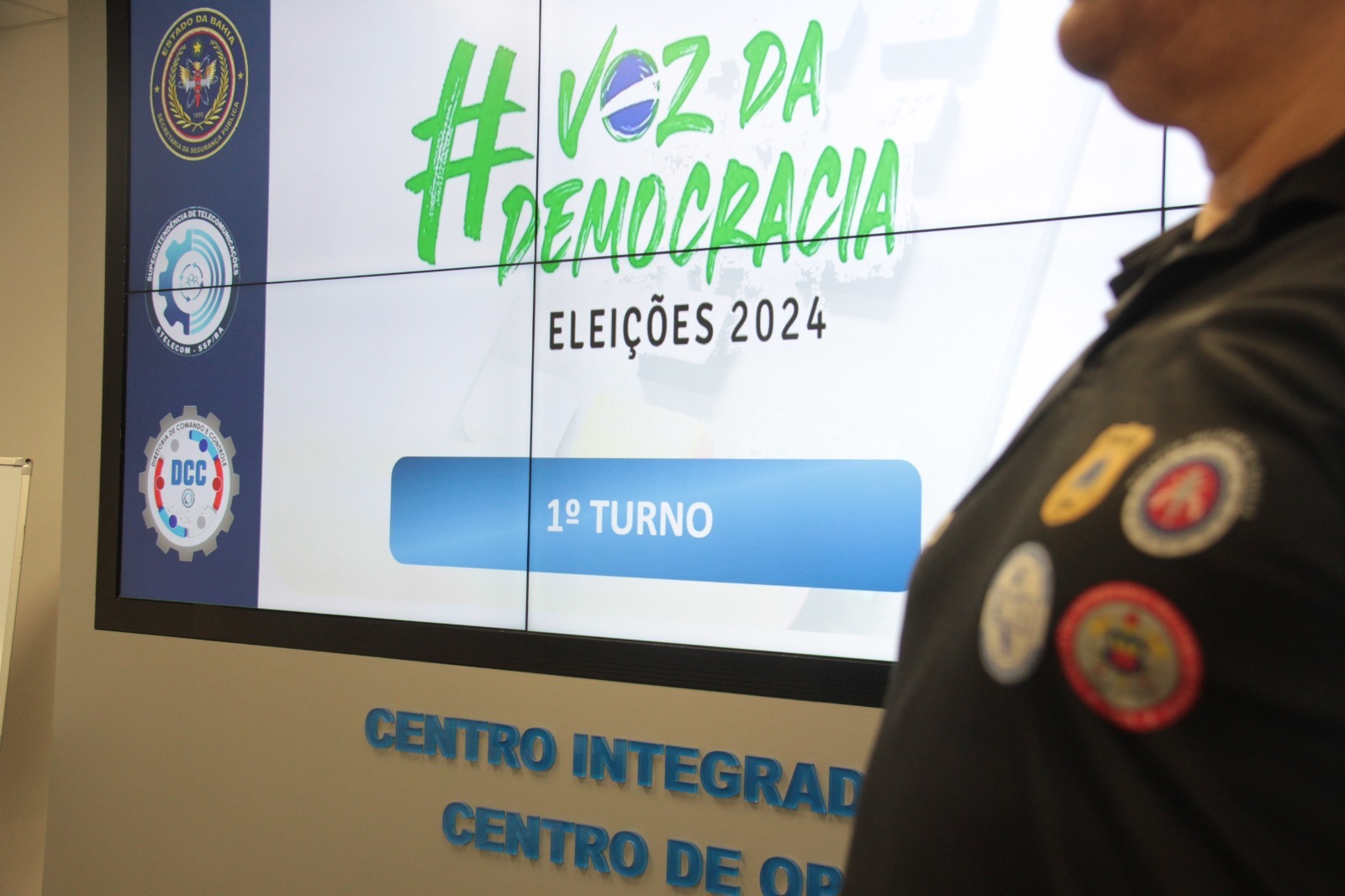 Capa: Centro Integrado da SSP inicia monitoramento das Eleições 2024