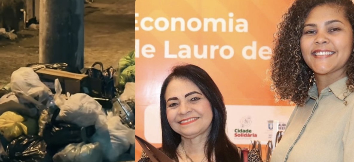 Capa: Lauro de Freitas: “Não aceito que a cidade fique mais suja, feia e fedida como está”, dispara vereadora Luciana Tavares, aliada de Moema Gramacho