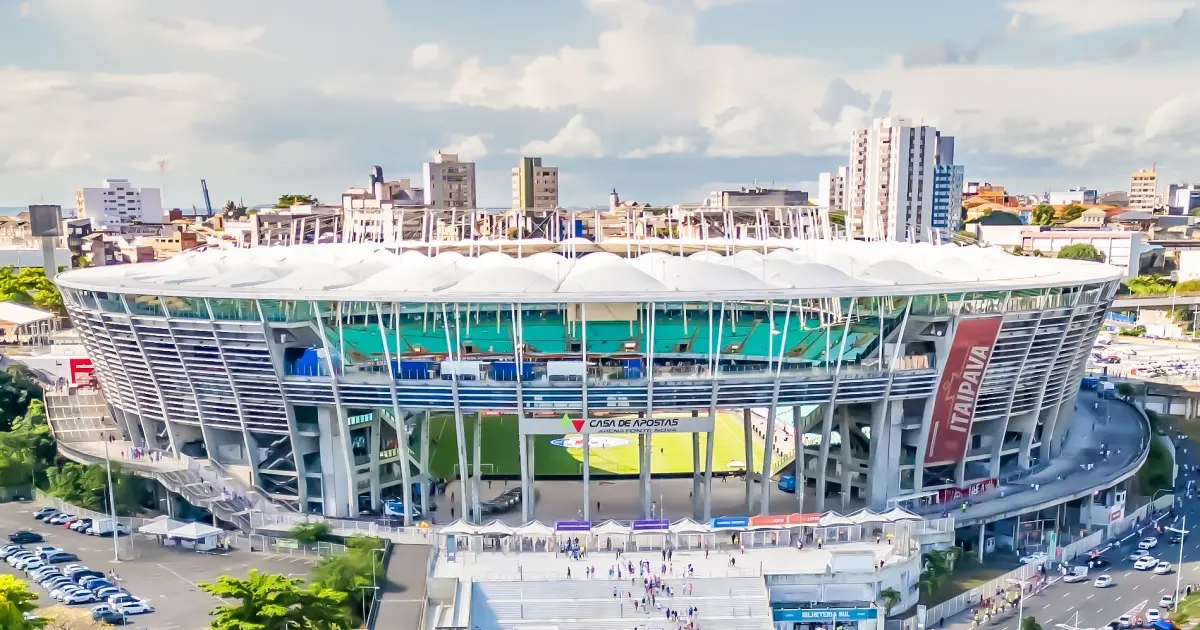 Capa: Bahia x Palmeiras marcará estreia da biometria facial na Arena Fonte Nova