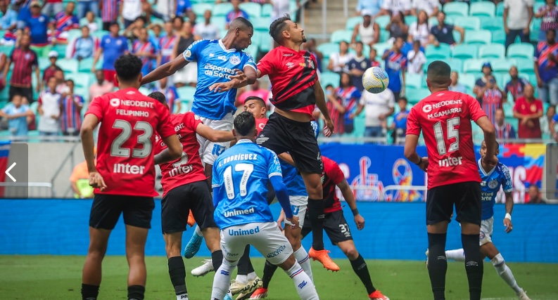 Capa: Bahia arranca empate com o Athletico, mas vê jejum aumentar para sete jogos sem vencer no Brasileirão