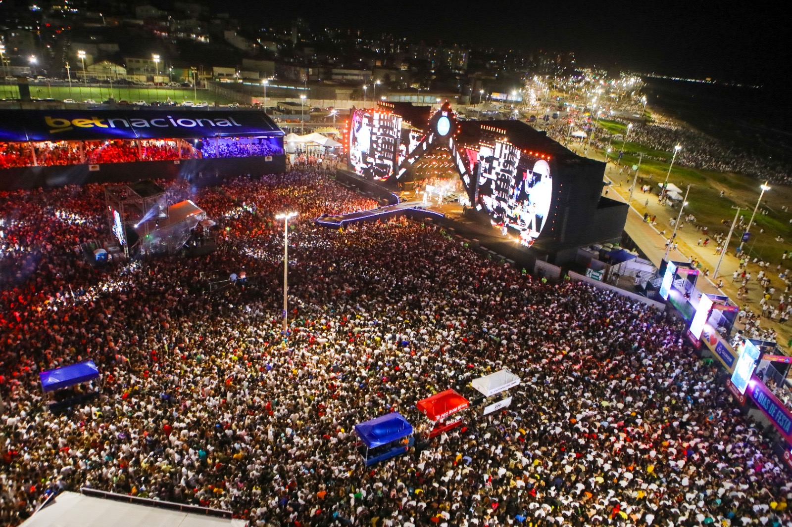 Capa: Festival Virada Salvador 2025 chega ao fim marcado por tranquilidade e eficiência nos serviços